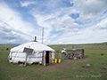 Mongolian family Ger