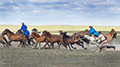 Horseman, Naadam Festival, Mongolia