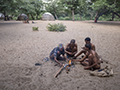Bushmen (San) Making Arrows