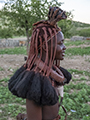 Young Himba Woman in Namibia