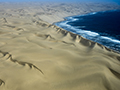 Sand Dunes at Walvis Bay, Namibia