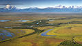Aerial Alaskan Landscape