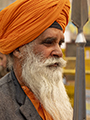 Gate Guard in Old Delhi