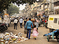 Busy Street in Old Delhi