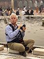 Jay Dickman Photographing in Delhi