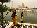 Women Visiting Delhi Sikh Temple