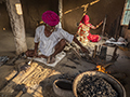 Metal Worker in His Thar Desert Forge