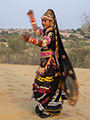 Gypsy Dancer in the Thar Desert