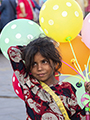 Young Balloon Seller in Sardar Market, Jadhpur