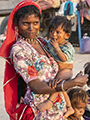 Family on Outskirts of Jodhpur