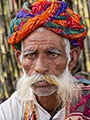 Cut-Cane Vendor at Pushkar Camel Fair