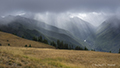 Sunbeams on Hurricaine Ridge