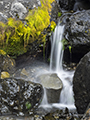 Waterfall on Disko Island