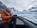 Rick Hunter at Drygalski Fjord