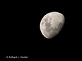 Moon Over Damaraland, Namibia