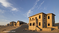 Houses at Kolmanskop Ghost Town, Namibia