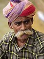 Musician at Gadsisar Lake in Jaisalmer