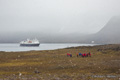 Exploring Devon Island in the Snow