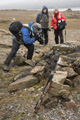 Ralph, Jay, and Dr. Jack on Devon Island