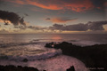 Sunset on Easter Island