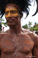 Rapa Nui Dancer During Tapati Festival (Easter Island)