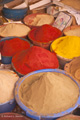 Spices for Sale in a Marrakech Market (Morocco)