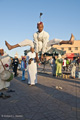 Dancer in Djemaa el Fna Square (Marrakech, Morocco)