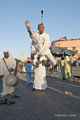 Dancer in Djemaa el Fna Square (Marrakech, Morocco)