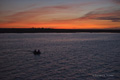 Sunset at Isla Fernandina