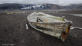 Abandoned Whaler's Waterboat on Deception Island