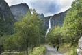 Waterfall near Bricksdalsbreen