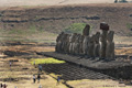 Moai at Ahu Tongariki (Easter Island)