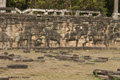 Wall at the Elephant Temple, Cambodia