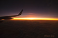 Aerial Sunset Over Peru