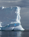 Iceberg Floating Offshore of Cuverville Island