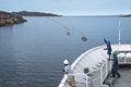 Docking at Sisimiut, Greenland