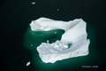 Arial View of Ice Near Ilulissat