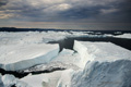 Arial View of Ice Near Ilulissat