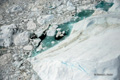 Arial View of Ice Near Ilulissat